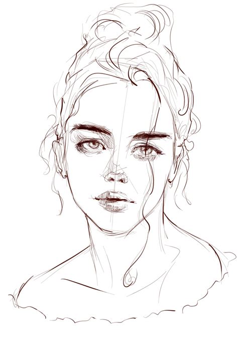 face drawing reference|drawing references face female.